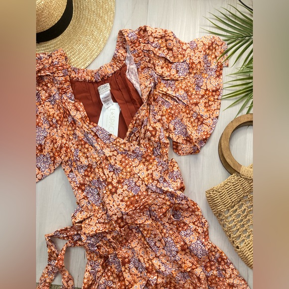 L*Space Floral Cover Up Dress - Picture 15 of 16